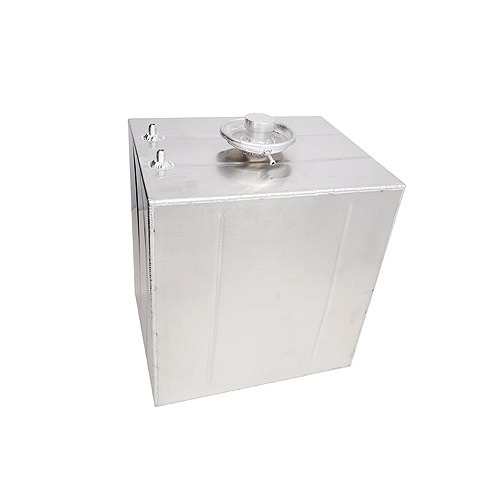 Fuel Tank Race - Alloy Foam Filled 45L Including Straps - L/H & R/H Fitment & Aeroquip Fuel Tank Race - Alloy Foam Filled 45L Including Straps - L/H & R/H Fitment & Aeroquip