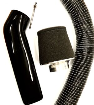 Air Filter / Neoprene Pipe / Air Box Backplate & Air Box Cover - Kit For Twin 40 & 45 Weber