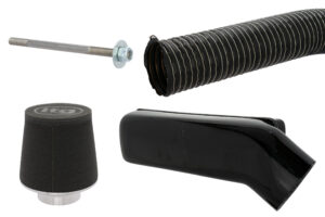 Air Filter / Neoprene Pipe / Air Box Backplate & Air Box Cover - Kit For Twin 40 & 45 Weber