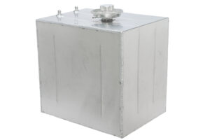 Fuel Tank Race • Alloy Foam Filled 45L Including Straps • L/H & R/H Fitment & Aeroquip