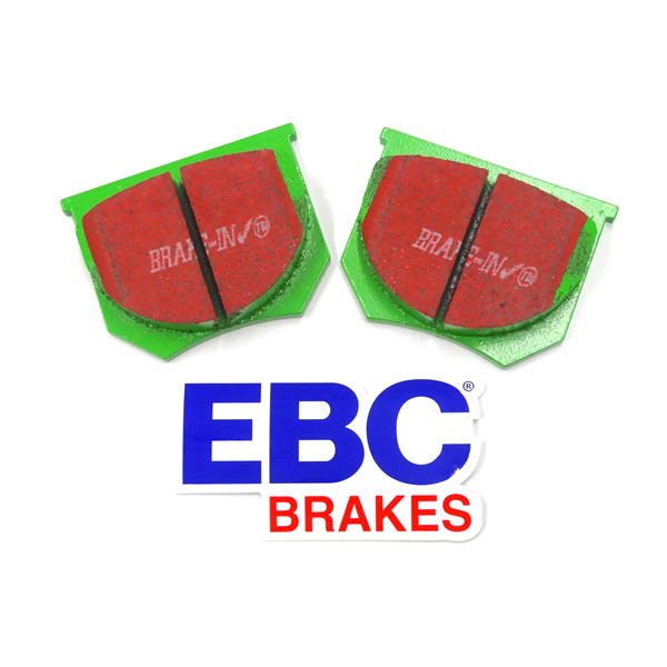 Brake pads front Girling AR caliper - EBC Green Stuff for fast road or track day use