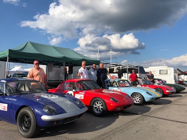 Eddie Thompson in Karlskoga, historic racing