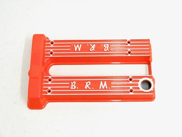 New product, original BRM orange cam covers, polished.