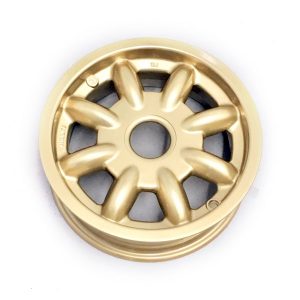 Aluminium Gold Finish Mini-lite Wheel