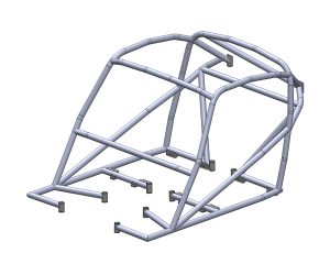 (L) New Complete Cassette type Rollcage lightweight version of TTR-RC-006 T45 Mig Welded