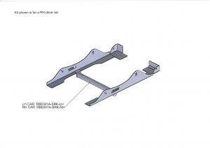 (N) Seat Mounting Kit - TTR-RC-003/003A/004/004A/005/005A - L/H