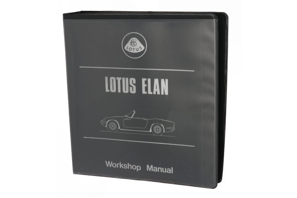 Workshop Manual Elan | Tony Thompson Racing