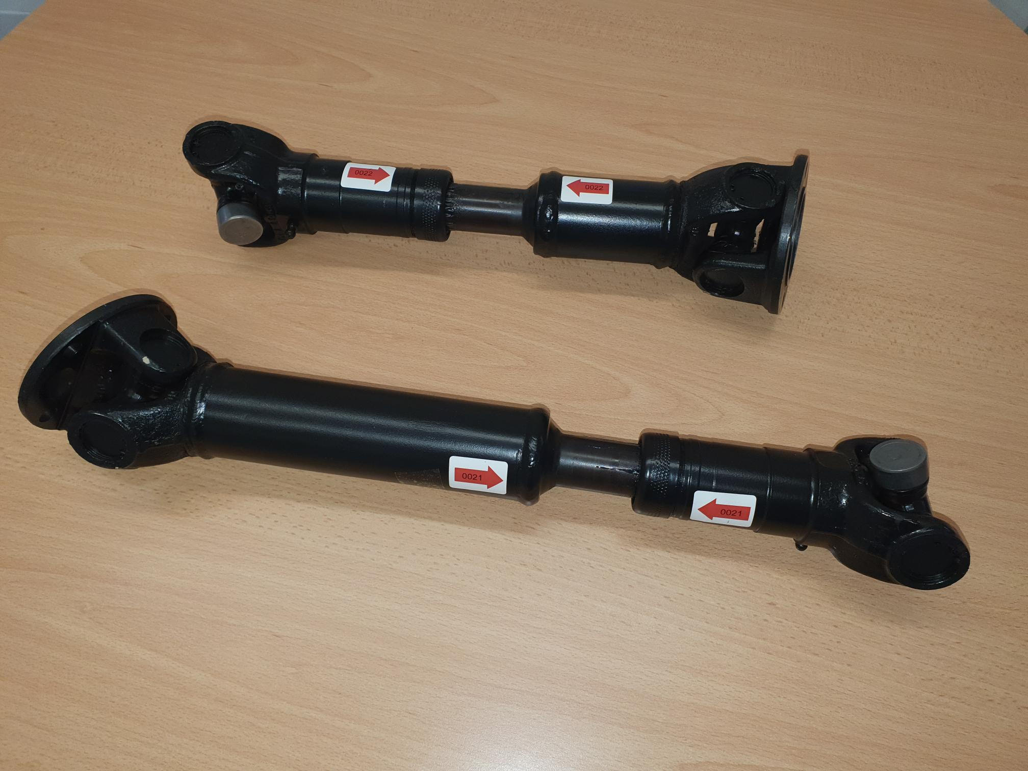 TTR Bespoke Glide coated Sliding Shafts