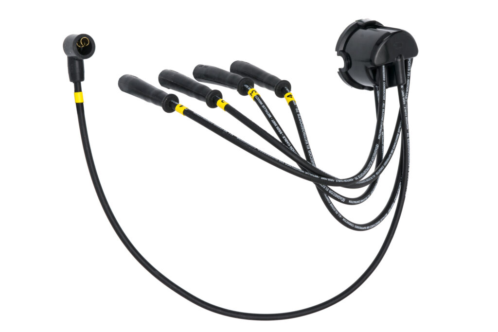 7mm 23D Ignition Lead Set with Distributor Cap • Points System Only • Magnecor