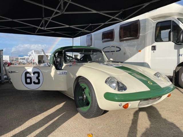 Lotus Elan new build at HSCC Silverstone 2022