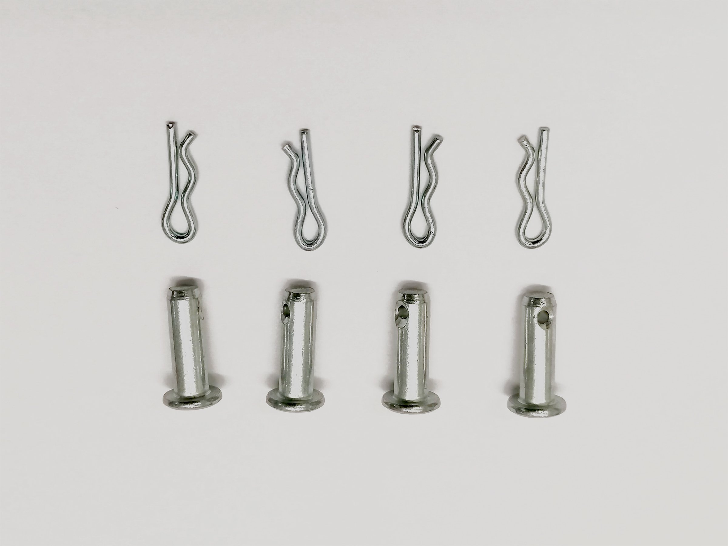 Handbrake Rod Clevis Pins & R-Clips x4 Handbrake Rod Clevis Pins & R-Clips x4